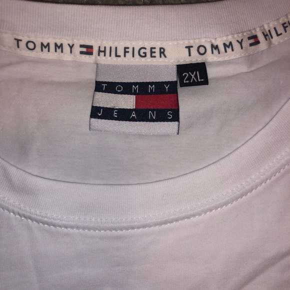 White Tommy Hilfiger Flag Shirt - Picture 4 of 4